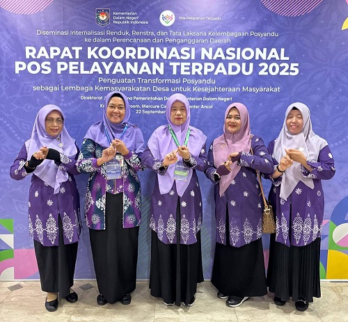 Ketua TP Posyandu Kota Dumai Harapkan Bawa Harapan Baik Untuk Kesehatan Keluarga Indonesia