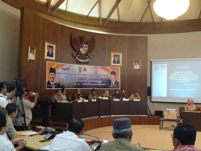 Hari Ini, Riau Tetapkan Status Siaga Darurat Karhutla