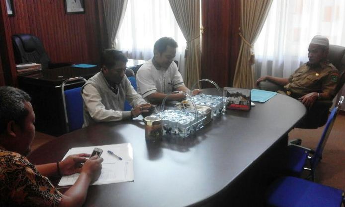 LP2M UIN Suska Riau Silaturahmi dengan Wabup Meranti