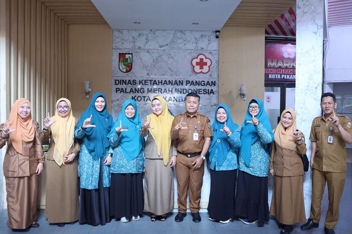 Sinergi Program, TP PKK Pekanbaru Koordinasi Bersama DKP