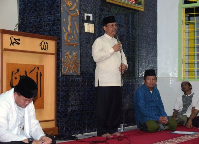 Bupati Bengkalis Beri Motivasi Saat Buka Puasa Bersama di Lapas