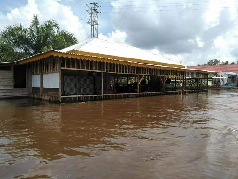 Lima Kecamatan dan Puluhan Desa di Pelalawan Direndam Banjir
