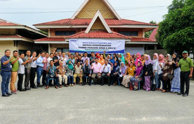 Mitra Binaan RAPP dari 5 Kabupaten se-Provinsi Riau Ikuti Training Packaging Benar dan Kreatif