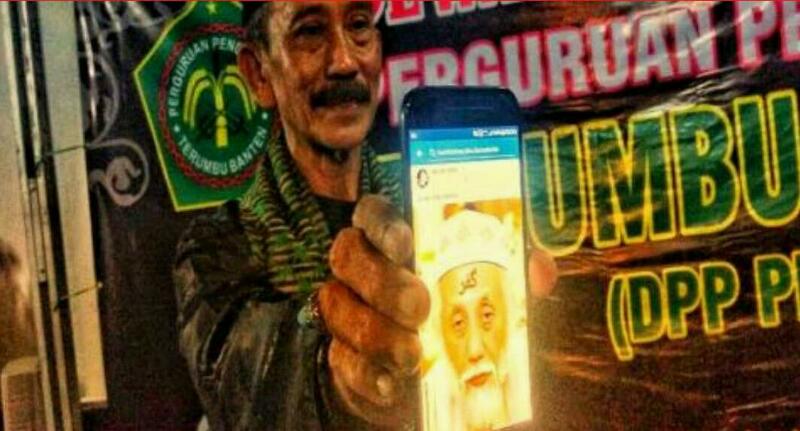 JAHAT... Pascatsunami, Warga Banten Digegerkan Foto Tulisan Kafir di Jidat Ulama, Ulah Siapa?