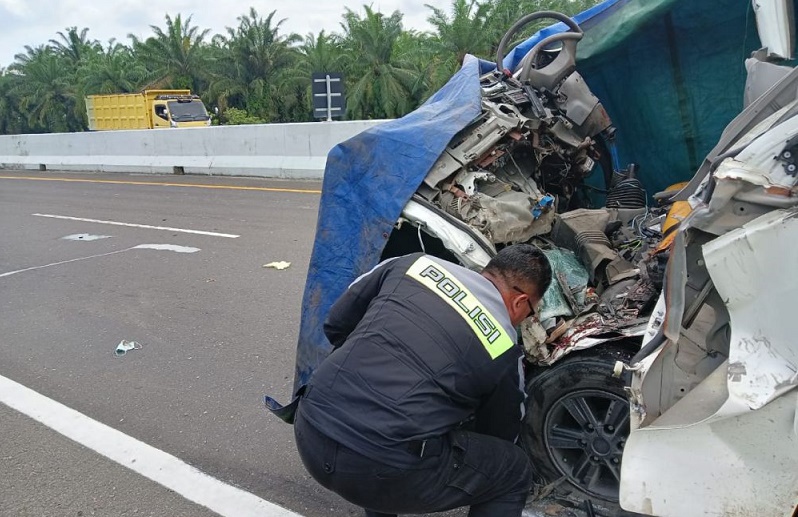 Lakalantas di Tol Pekanbaru-Dumai, Satu Orang Meninggal Dunia