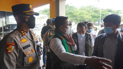 Bupati dan Kapolres Pelalawan Cek Naker Kontraktor PT RAPP dari Luar Daerah