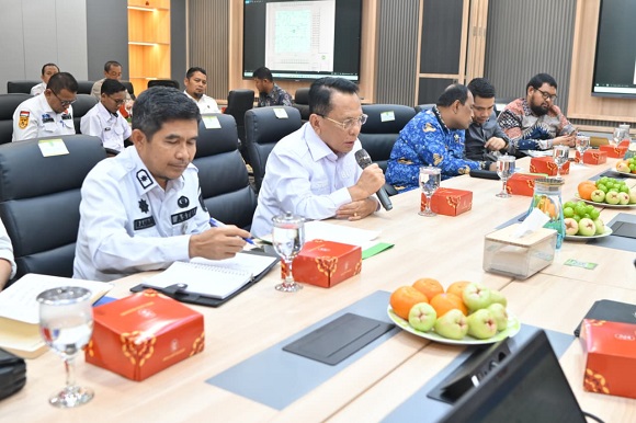 Bupati Rohil dan Pimpinan Usaha Migas Ikuti  FGD Partisipasi 10 Persen WK Siak