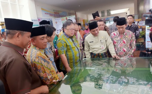 Menristek dan Kepala BPPT Tinjau Perkembangan Technopark Pelalawan