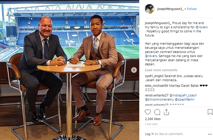 Keren! Namanya Joseph Simatupang, Bocah 16 Tahun Keturunan Indonesia Dikontrak Klub Liga Inggris   