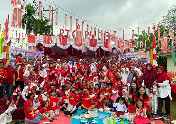 Kemeriahan Riau Kompleks PT RAPP Menyambut HUT ke- 78 RI