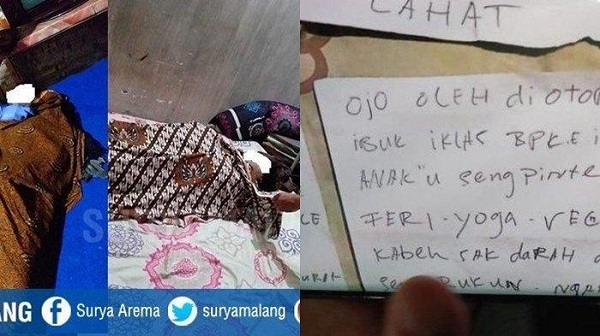 Polisi Temukan Fakta Baru Kasus Suami Istri Bunuh Diri Berdua  Lalu Tinggalkan Surat Buat Anak-anaknya di Malang