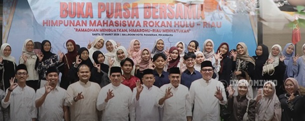 Pemkab Rohul Gelar Buka Puasa BersamaHimarohu  di Pekanbaru
