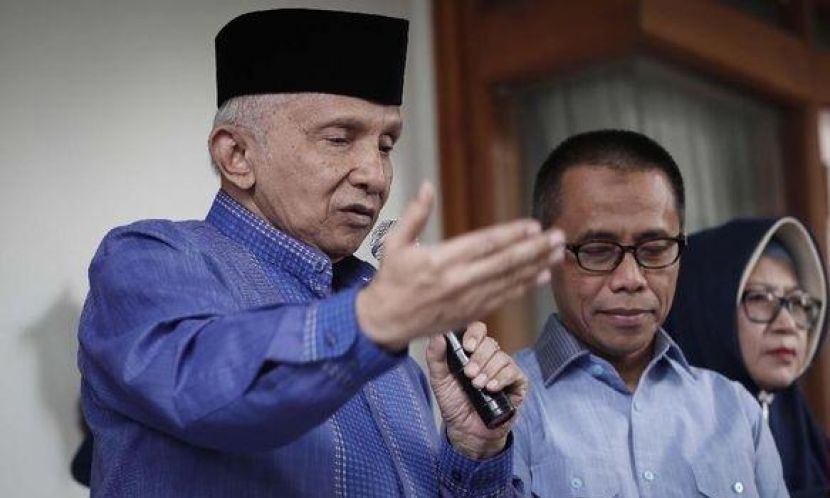 Komentari Pertemuan Jokowi - Prabowo, Amien Rais: Rekonsiliasi Beneran atau Etok-etok