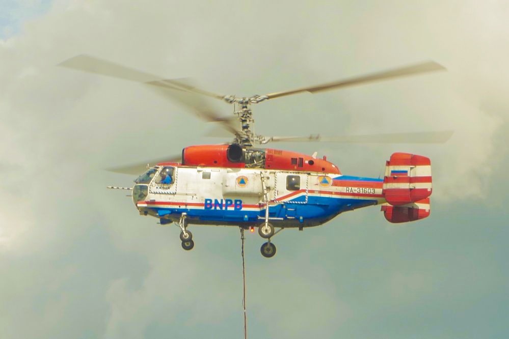 Tiga Helikopter dan Dua Pesawat Sudah Standby di Riau