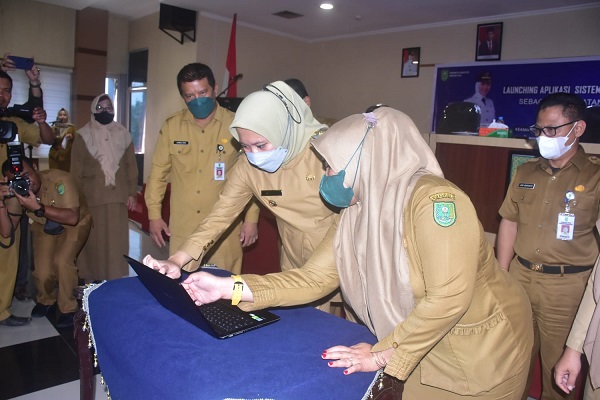 Pemkab Inhu Luncurkan Aplikasi Srikandi
