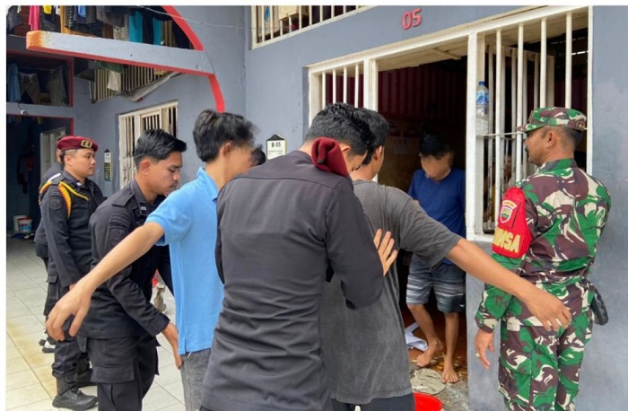 Petugas Lakukan  Razia Mendadak di Lapas Selatpanjang
