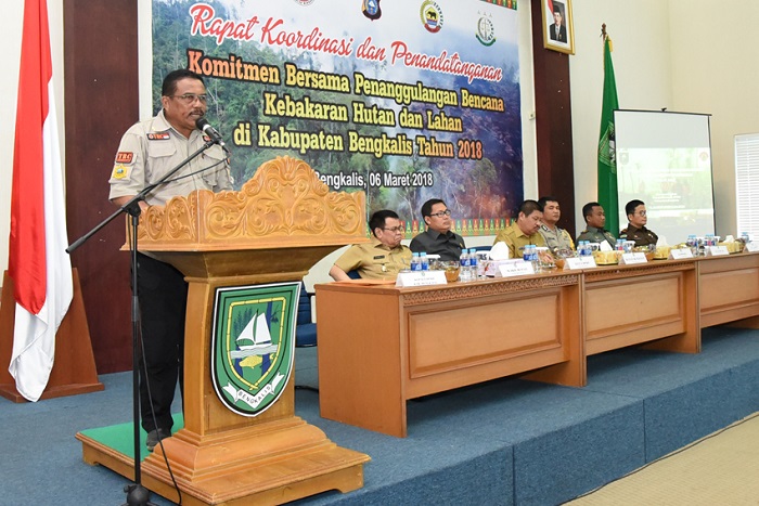 Pemkab Bengkalis Gelar Rakor Pencegahan Karhutla