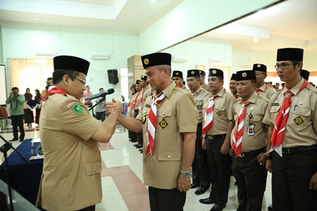 Irwan–Said Hasyim Pimpin Kamabicab dan Kakwarcab Pramuka Meranti