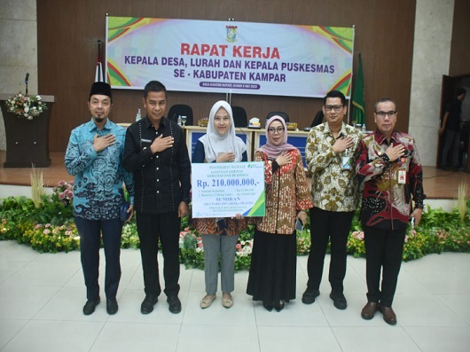 Bupati Gelar Rapat Kerja dengan Kepala Desa, Lurah Dan Kapus se-kabupaten Kampar