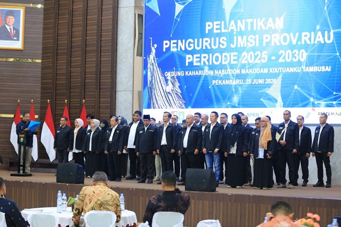 Pengda JMSI Riau 2025–2030 Resmi Dilantik