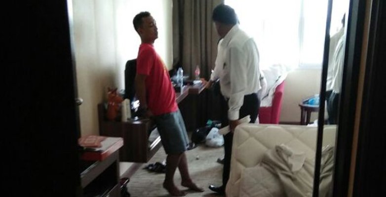 Pesta Sabu Digrebek Polisi,  Lima Pria Lompat dari Lantai 4 Hotel Grand Central Pekanbaru