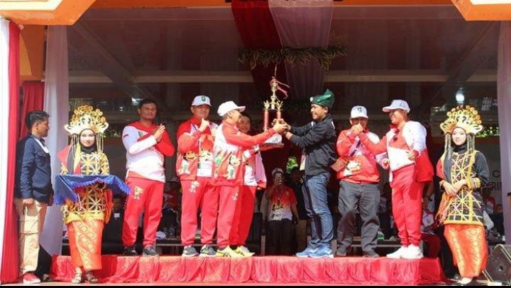 Kapolres Kuansing Dampingi Kapolda Riau Hadiri Penutupan Proprov X