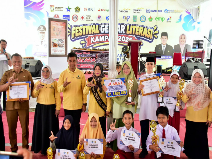 Gebyar Literasi Kabupaten Kampar Tahun 2026, Bangun Fondasi Penting Untuk Generasi Unggul Dan Berkarakter