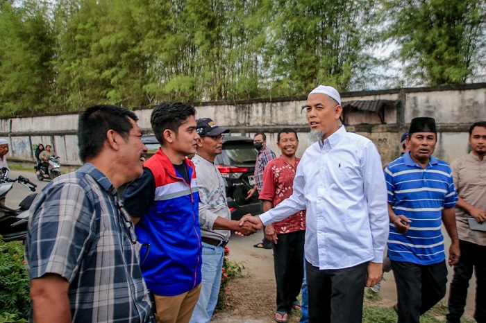 Tinjau Warga Terdampak Ledakan Kilang Pertamina, Wako Dumai Kerahkan Camat Lurah Lakukan Pendataan