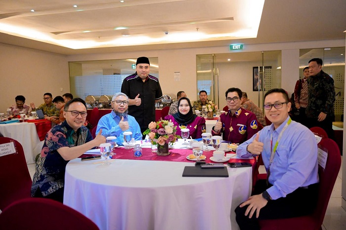 Bangun Sinergi, Bupati Bengkalis Bertemu Manajemen BLJ dan PHR