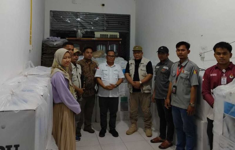 PSU di 31 TPS di Kabupaten Rohul Lancar