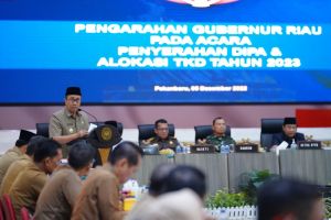Usai Terima DIPA, Kepala Kanwil Kemenkumham Riau ajak Jajaran Tingkatkan Kinerja