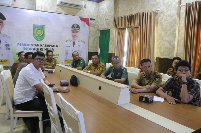 Pemkab Inhil Gelar Rapat Koordinasi Pembahasan Penataan Ruang Wilayah Tahun 2025