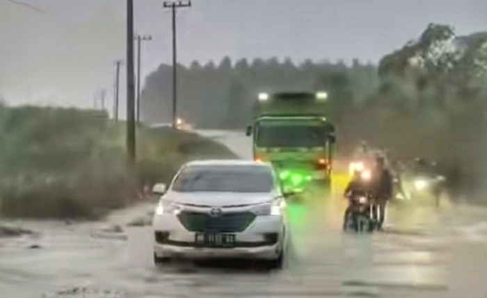 Jalan Tualang–Sungai Mandau Sepanjang 1,3 Km Segera di Aspal