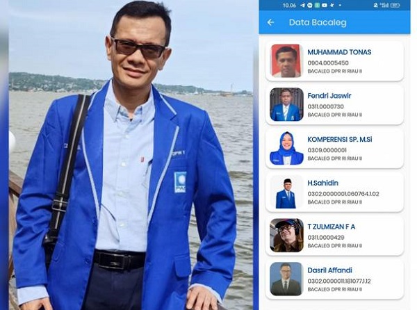 Nama Tengku  Zulmizan Kembali Masuk Daftar Bacaleg PAN untuk DPR RI