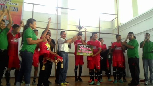 Guntor Sport Juarai Liga Futsal AFK Rohil