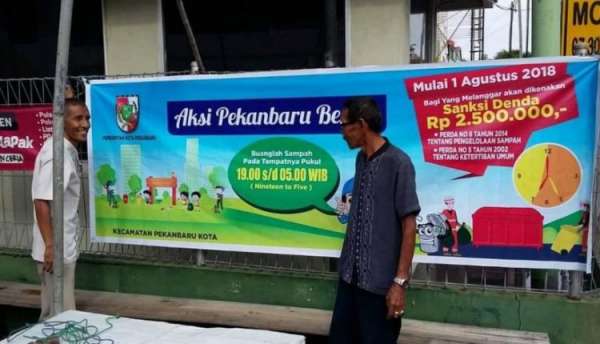 Pemko Segera Susun Perwako untuk Sanksi Rp2,5 Juta karena Buang Sampah Sembarang