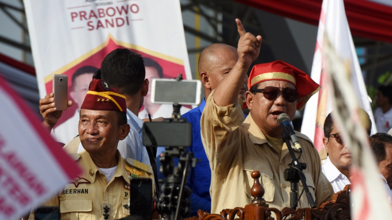 Sindir Pertumbuhan Ekonomi RI Era Jokowi yang Katanya Meroket, Prabowo: 5 Persen Ndasmu!