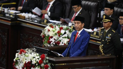 Pidato Kenegaraan, Jokowi: Indonesia Perlu Melompat, tak Hanya Melangkah