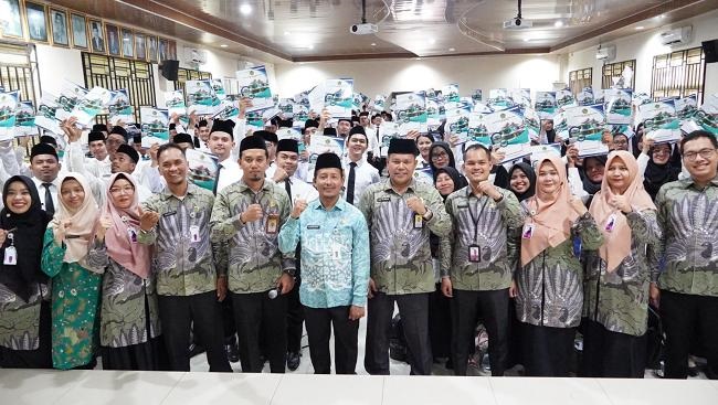 Sebanyak 245 CPNS Resmi Bergabung di Kemenag Riau