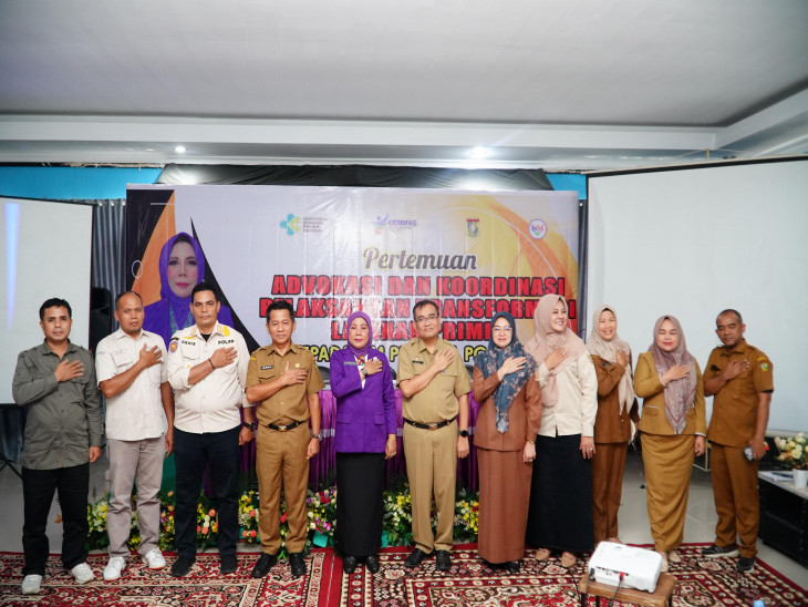 Tengku Heriyani Ahmad Yuzar Buka Advokasi Transformasi Layanan Primer Posyandu