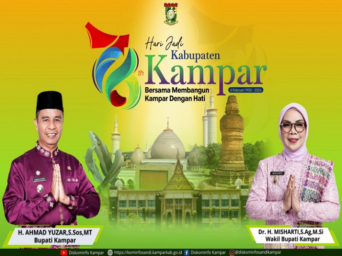 HUT Kampar, Warga Diimbau Gunakan Busana Melayu