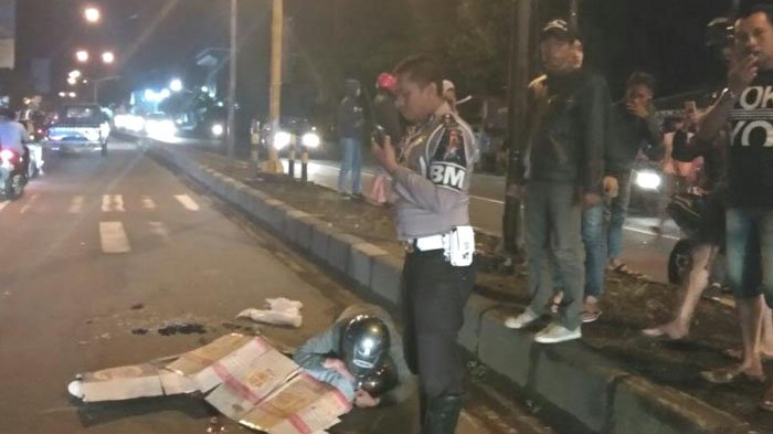 TRAGIS...Pulang Malam Mingguan Bersama Pacar, Mahasiswi Tewas Dilindas Truk