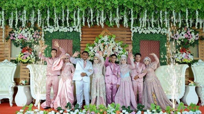 Heboh! Janda Muda Kawin Lagi Bareng 3 Anak Gadis Cantiknya, Gelar Pesta di Lapangan Bola