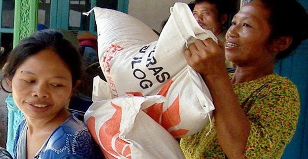 Raskin Triwulan Pertama Lubuk Napal Sudah Dibagikan