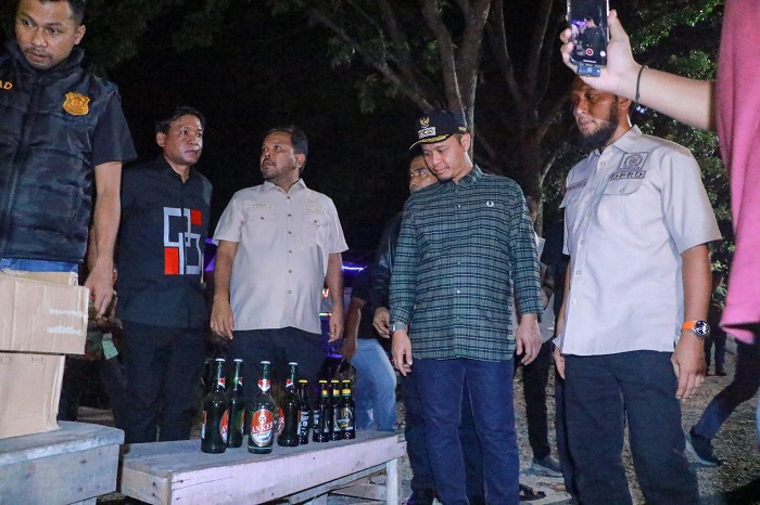 Sidak Lokasi Diduga Tempat Hiburan Malam Ilegal dan Praktik Menyimpang, 5 Orang Diamankan