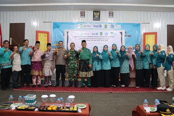 Ketua TP PKK  inhil  Dorong Peran Keluarga Dalam Imunisasi Zero Dose