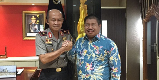 Bertemu Khusus Kapolda Riau, Bupati Amril  Sampaikan Persoalan Ini...