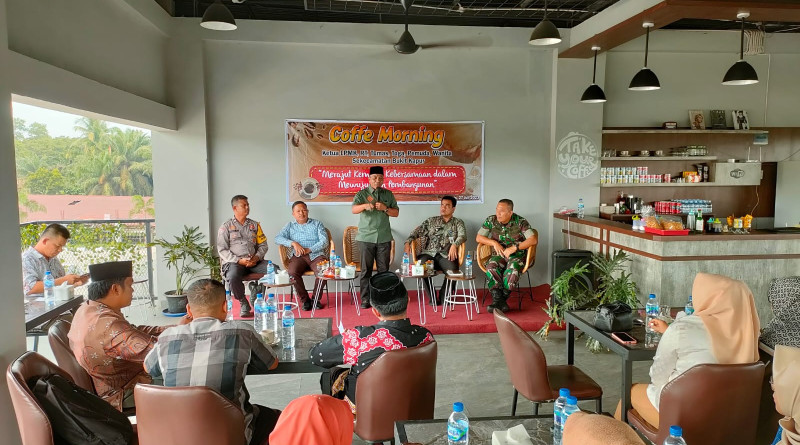 Coffe Morning Group WA Info Bukit Kapur, Rajut Kembali Kebersamaan dalam Wujudkan Pembangunan