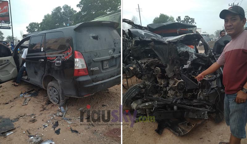 Ini Kronologi dan Daftar Nama Korban Tewas 'Adu Banteng' Truk Vs Kijang di Duri