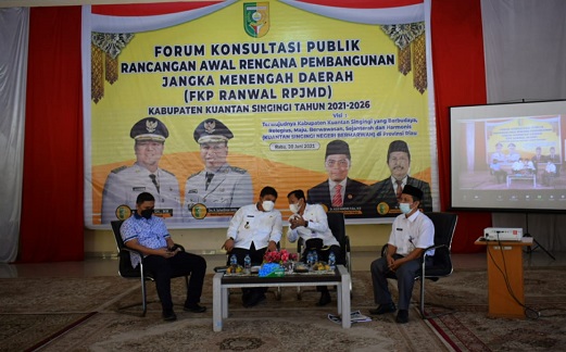 Di Forum Konsultasi Publik RPJMD, Kapolres Kuansing Siap Berikan Masukan